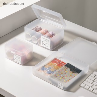 Delicatesun กล่องเก็บของเดินทาง แผล หูฟัง สายชาร์จ กล่องเก็บของ ลิ้นชัก กล่องจัดระเบียบ ดี