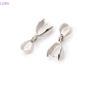 Lubu จี้ตะขอเชื่อมต่อเครื่องประดับ Diy 10 ชิ้น
ตะขอเชื่อมต่อเครื่องประดับ สีเงิน 10 ชิ้น