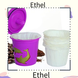 Ethel1 กระดาษกรองกาแฟ แบบใส สามมิติ ขนาดพกพา สําหรับบ้าน