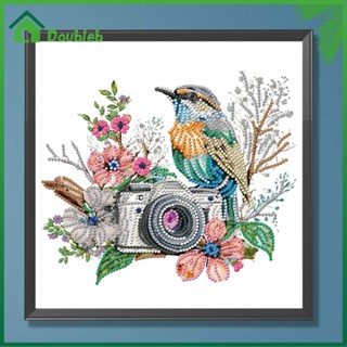 【Doub X ✮】ภาพวาดปักเพชร รูปกล้อง 5D DIY สําหรับตกแต่งบ้าน ✮