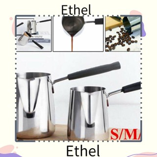 Ethel1 หม้อละลายขี้ผึ้ง สเตนเลส ด้ามจับยาว สําหรับเทเทียน