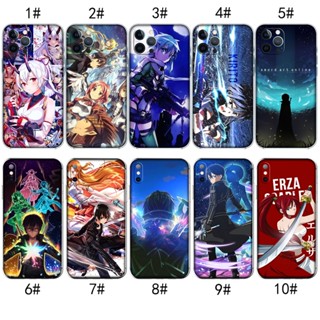 เคสใส ลาย Sword Art Online MZD136 สําหรับ iPhone XR 5 5s SE 6 6s Plus