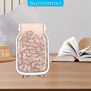 [Sunnimix1] บอร์ดรางวัล รูปขวดโหลไม้ สําหรับผู้ปกครอง ครู ผู้ปกครอง บ้าน รถไฟ รางวัล