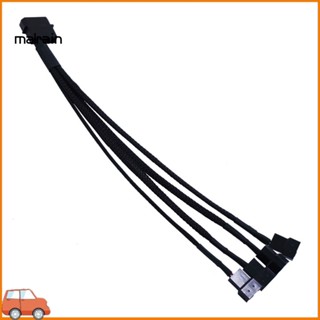 [Ma] Ide Molex 4Pin to 4 3/4Pin พัดลมระบายความร้อน PC อะแดปเตอร์สายเคเบิ้ลต่อขยาย