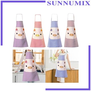 [Sunnimix] ผ้ากันเปื้อนทําอาหาร ครัว ผ้ากันเปื้อนทําอาหาร สําหรับเบเกอรี่ ทําอาหาร ผู้หญิง เชฟ