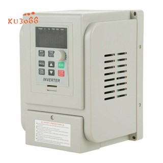 อินเวอร์เตอร์ไดร์ฟความถี่ตัวแปร 2.2KW 3HP 220V CNC VFD VSD Single To 3 Phase