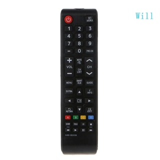 Will รีโมตคอนโทรล AA81-00243B แบบเปลี่ยน สําหรับ TV Television E55F6770SSXZG UE48H6270SSXZG