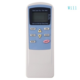 Will รีโมตควบคุมเครื่องปรับอากาศ สําหรับ 9000BTU KTTCL001