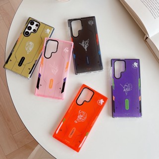 เคสโทรศัพท์มือถือเจลนิ่ม กันกระแทก ปิดด้านหลัง ลาย Neon Genesis Evangelion สําหรับ Samsung Galaxy S20 S21 S22 Plus S23 Ultra