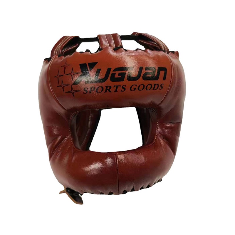 Kick Boxing หมวกกันน็อคคาราเต้มวยไทย Guantes De Boxeo ฟรีต่อสู้หมวก MMA Head Guard Sanda การฝึกอบรมผู้ใหญ่เด็กอุปกรณ์