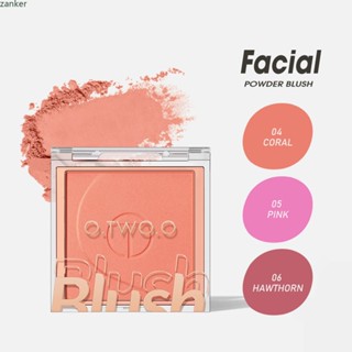 【พร้อมส่ง】 O.tw Oo Silky Smooth Matte Blush New Monochrome Trim Rouge Enhance Complexion Makeup Lip Cosmetics