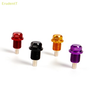 [ErudentT] น็อตปลั๊กท่อระบายน้ํามันเครื่องยนต์ ไทเทเนียมอัลลอย M12 M14*1.5 มม. [ใหม่]