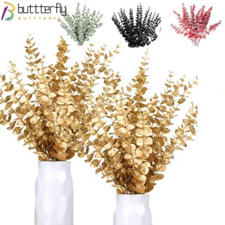 Buttterfly กิ่งไม้ยูคาลิปตัสประดิษฐ์ สําหรับตกแต่งบ้าน DIY 20 ชิ้น