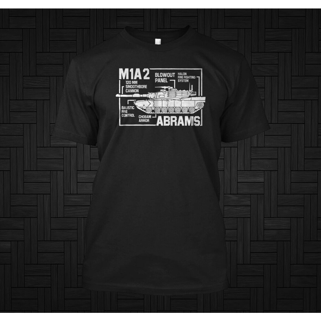 Abrams M1A2 Tank Commander War Machine - เสื้อยืด Unisex