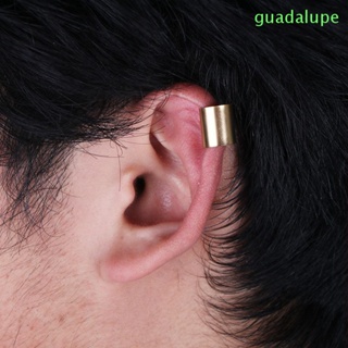 Guadalupe ต่างหูแบบติดหู ห่วงสเตนเลส สไตล์พังก์ ยอดนิยม แฟชั่น