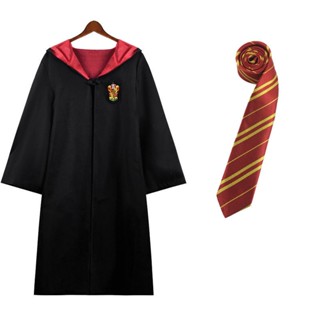 เสื้อคลุมคอสเพลย์ Harry Potter สําหรับเด็ก ขนาด 115-155 ซม. เหมาะกับปาร์ตี้ฮาโลวีน