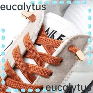 Eucalytus1 เชือกผูกรองเท้ากีฬา แบบไม่ต้องผูก หัวเข็มขัดกด ตาข่าย เชือกผูกรองเท้าขี้เกียจ ขายดี ไม่ผูกผูก เชือกผูกรองเท้ากีฬา