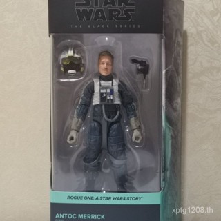 Hasbro ใหม่ โมเดลฟิกเกอร์ Star Wars Antok Merik Rogue No. 1 ขนาด 20 ซม. สีดํา สําหรับตกแต่ง