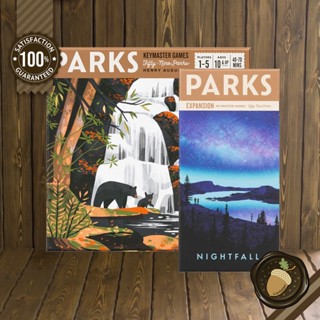 Parks / Parks Nightfall Expansion บอร์ดเกมแท้ คู่มือภาษาอังกฤษ