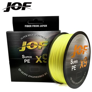 Jof สายเอ็นตกปลา PE แบบถัก 100 ม. 9 เส้น 20-80LB หลายเส้นใย สําหรับตกปลาคาร์พ