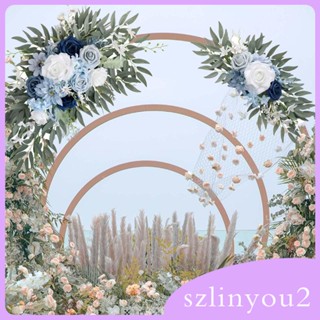 [szlinyou2] ดอกไม้ประดิษฐ์ สําหรับแขวนตกแต่งสวน งานแต่งงาน บ้าน 2 ชิ้น