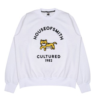 เสื้อคอกลม พิมพ์ลาย House of Smith Cretigre สําหรับผู้ชาย