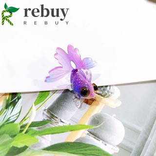 Rebuy จี้รูปปลาทอง นําโชค สามมิติ สําหรับทําเครื่องประดับ DIY