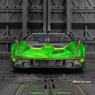 โมเดลรถยนต์ 1: 24 Lamborghini SCV12 ของเล่นสําหรับเด็ก