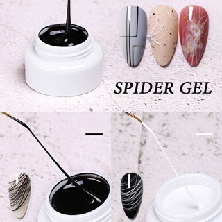 AI LA NUO สีแมงมุม SPIDER GEL สีเจลเมทาลิก เจลเมทาลิกยืด 5g เจลใยแมงมุม เจลเพ้นท์ยืดได้