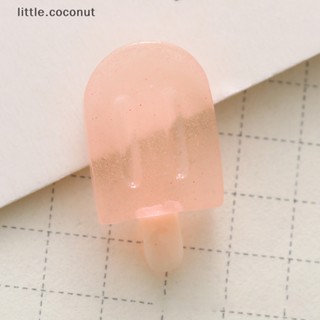 [little.coconut] ไอศกรีมเรซิ่นเรืองแสง ขนาดเล็ก เครื่องประดับ สําหรับตกแต่งรถยนต์ บูติก 5 ชิ้น