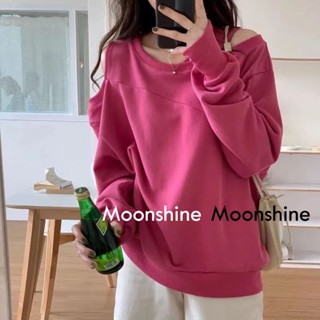 Moon  เสื้อกันหนาว เสื้อคลุม ย้อนยุคในอเมริกา oversize 2023 NEW AG081018 ทันสมัย Trendy Unique Chic A28J12Z 36Z230909