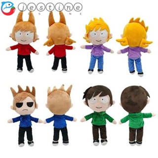 Jestine Eddsworld ตุ๊กตาของเล่น ตกแต่งบ้าน คาวาอี้ ของเล่นนุ่ม ของขวัญวันเกิด ของเล่นเด็ก การ์ตูน เด็ก ตุ๊กตาอนิเมะ