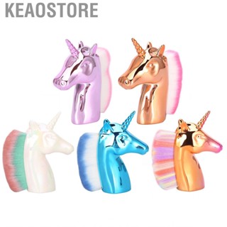 Keaostore 5pcs Fashionable Nail Art Dust  Brush Portable Manicur