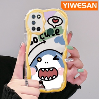 เคสโทรศัพท์มือถือ ซิลิกาใส แบบนิ่ม ลายฉลาม กันกระแทก สําหรับ Realme 7 Pro 7i C17 Narzo 20 Pro