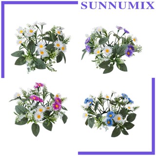 [Sunnimix] พวงหรีดดอกไม้ สําหรับโต๊ะอาหาร ฟาร์มเฮาส์