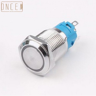 【ONCEMOREAGAIN】Button Switch 12-24V Contact Material Function IK09 IP66 Rated Voltage