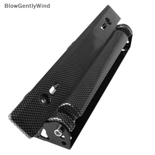 Blowgentlywind กรอบป้ายทะเบียนรถยนต์ คาร์บอนไฟเบอร์ ปรับได้