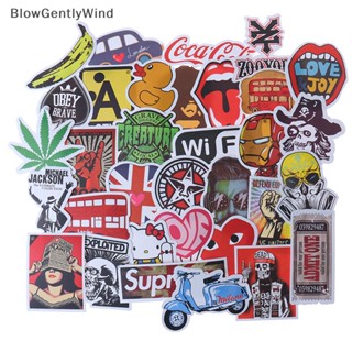 Blowgentlywind สติกเกอร์ ลายการ์ตูนกราฟฟิติ สําหรับติดตกแต่งแล็ปท็อป 100 ชิ้น BGW