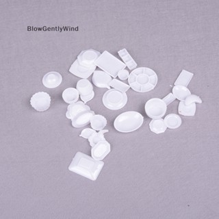 Blowgentlywind เครื่องครัวจิ๋ว สําหรับตกแต่งบ้านตุ๊กตา 33 ชิ้น BGW