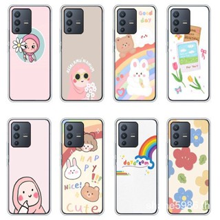 เคสซิลิโคนนิ่ม แบบใส สําหรับ Vivo v21e 4G v23 5G v23e v23 Pro