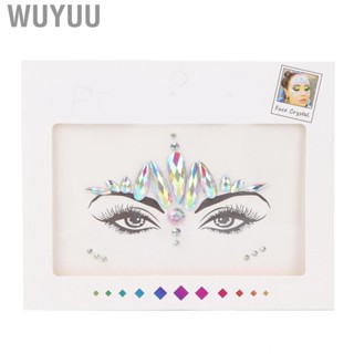 Wuyuu DIY Face Rhinestones  Glitter Temporary Jewels  Decor LJ4