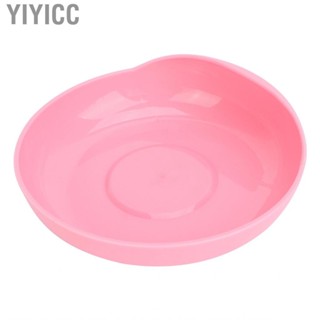 Yiyicc Round Scoop Dish Edge Protection SpillProof  Separated For Eating