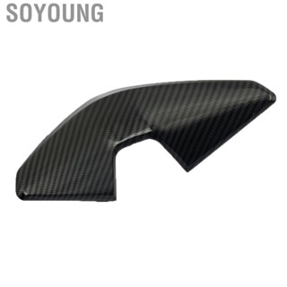 Soyoung Motorcycle Front  Cover Trim Carbon Fiber Style Fit for Yamaha NMAX155/NMAX150/NMAX125 2016-2019