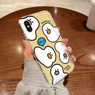 เคสโทรศัพท์มือถือ TPU ลายการ์ตูนเป็ดน่ารัก For Samsung A13 A04s A50 A04 A23 A10s A50s A53 A30s A03s A22 A03 A52s A04E