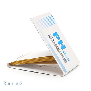 Run ชุดแถบกระดาษทดสอบค่า pH 1-14 เต็ม 80 แถบ 1 ชิ้น