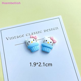 Hoe&gt; กิ๊บติดผมเรซิ่น ลายการ์ตูนแมว Hello Kitty น่ารัก DIY สําหรับตกแต่งสมุดภาพ เครื่องประดับ กิ๊บติดผม รองเท้า 5 ชิ้น