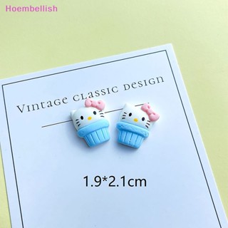 Hoe&gt; กิ๊บติดผมเรซิ่น ลายการ์ตูนแมว Hello Kitty น่ารัก DIY สําหรับตกแต่งสมุดภาพ เครื่องประดับ กิ๊บติดผม รองเท้า 5 ชิ้น