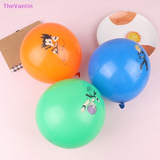 Thevantin ลูกโป่งยาง รูปดราก้อนบอล Son Goku ของเล่นปาร์ตี้วันเกิด สําหรับเด็ก 100 ชิ้น