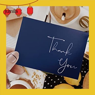 [JU] การ์ดอวยพร ลาย Thank Cards พร้อมซองจดหมาย สําหรับครบรอบ ปาร์ตี้ และอื่นๆ