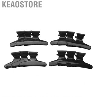 Keaostore Hair Clamps  Hairdressing Tools Light Weight Special Shape Design for Outdoor Home Gift